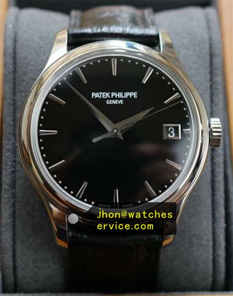 calatrava patek philippe black face master of complication|Patek Philippe .